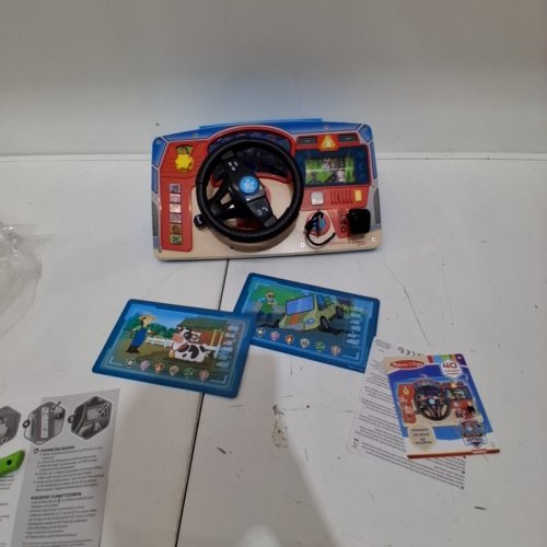 MELISSA & DOUG PAW PATROL RESCUE MISSION WOODEN DASHBOARDKIDS ACTIVITY BOARD - 3+Y - BLUE/RED (MODEL:33275) image 3