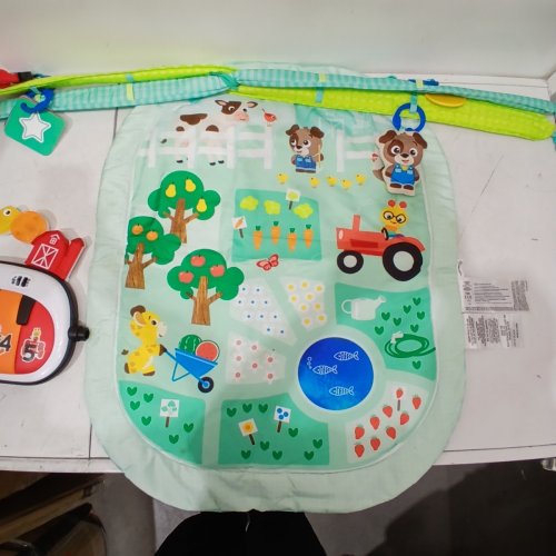 BABY EINSTEIN 4-IN-1 FARM EXPLORERS KICKIN’ TUNES MUSICAL MEADOW MUSIC AND LANGUAGE DISCOVERY GYM image 4