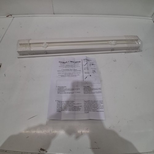 CORDLESS 1-INCH MINI BLINDS - 23" X 48" - WHITE image 3