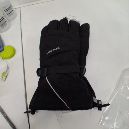 MENS HEAD INSULATED GLOVES - LARGE - BLACK image 2