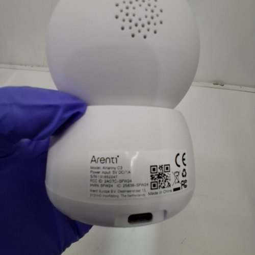 ARENTI C3 BABY MONITOR KIT WITH 3MP DUAL BAND WI-FI CAMERA AND 5" DISPLAY - PAN, TILT, ZOOM, AND 2-WAY AUDIO - WHITE (MODEL: C3 KIT) image 3