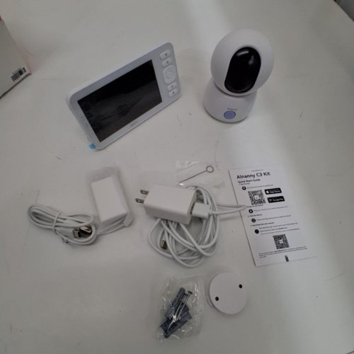 ARENTI C3 BABY MONITOR KIT WITH 3MP DUAL BAND WI-FI CAMERA AND 5" DISPLAY - PAN, TILT, ZOOM, AND 2-WAY AUDIO - WHITE (MODEL: C3 KIT) image 4
