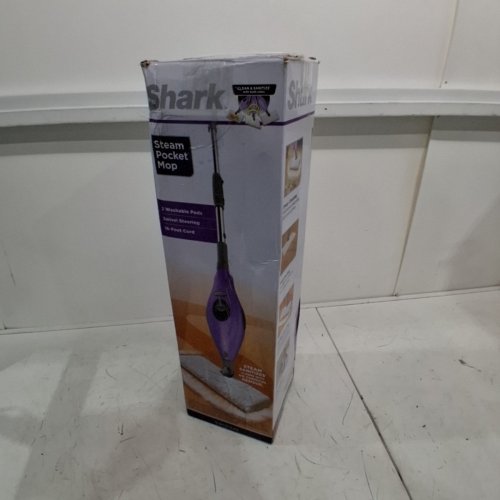 SHARK NINJA STEAM POCKET MOP WITH 2 PADS FOR HARDWOOD FLOORS - PURPLE (MODEL: S3501 N6) image 6
