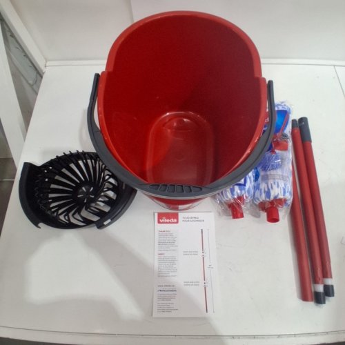 VILEDA QUICK WRING BUCKET - 10L - RED image 3