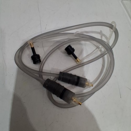 BLACKWEB OPTICAL AUDIO CABLE - 3FT - GREY/BLACK image 2