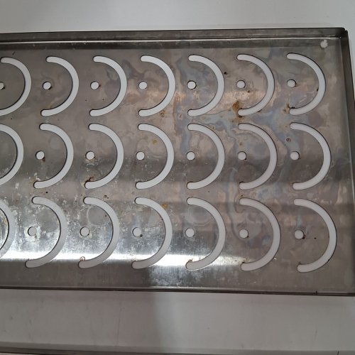 VEVOR FOOD WARMER DISPLAY WITH 2 TIERS FOR HOT DOGS AND BUNS - 1200W - 60HZ - (MODEL: NB-RGG-001) image 5