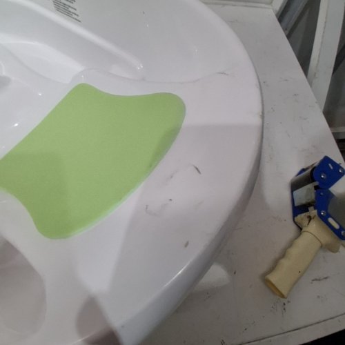 HOPSCOTCH LANE NEWBORN TO TODDLER BATHTUB - WHITE image 3