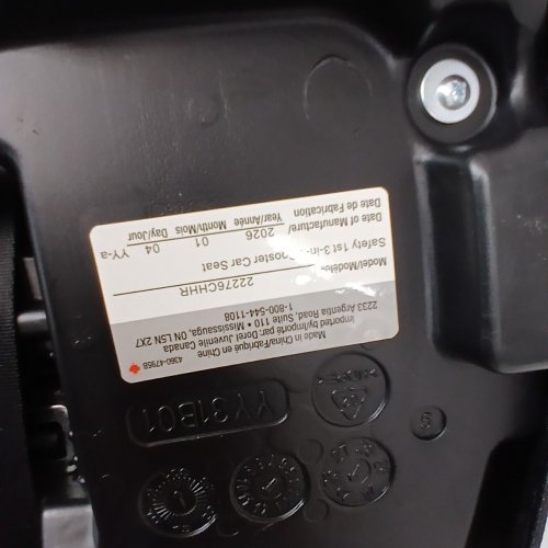 SAFETY 1ST 3-IN-1 HARNESS BOOSTER CAR SEAT - 100LB MAX - BLACK (MODEL: 22276CHHR) image 5