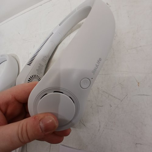 2PK JISULIFE RECHARGEABLE COOLING NECK FANS - WHITE (MODEL: 2789239) image 3