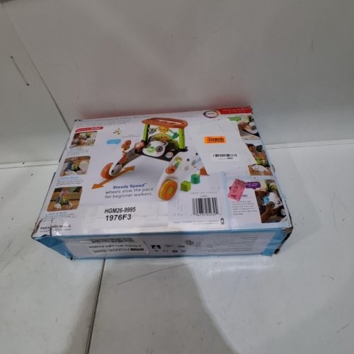FISHER-PRICE 2-SIDED STEADY SPEED PANDA WALKER INTERACTIVE BABY TOY WITH LIGHT, 100+ SONGS, SOUNDS & PHRASES (MODEL: ‎HGM26) image 3
