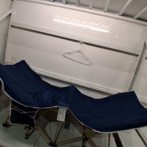 2PK OVERMONT EXTRA WIDE FOLDING CAMPING COT - 550LBS CAP - 75" X 28" - NAVY (MODEL: OM006053) image 5