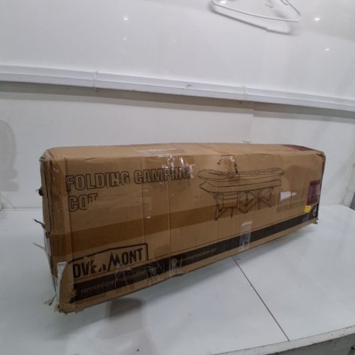 2PK OVERMONT EXTRA WIDE FOLDING CAMPING COT - 550LBS CAP - 75" X 28" - NAVY (MODEL: OM006053) image 6