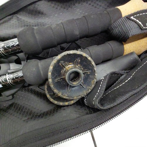 CASCADE MOUNTAIN TECH ALUMINUM TREKKING POLES LIGHT WEIGHT AND ADJUSTABLE CORK image 4
