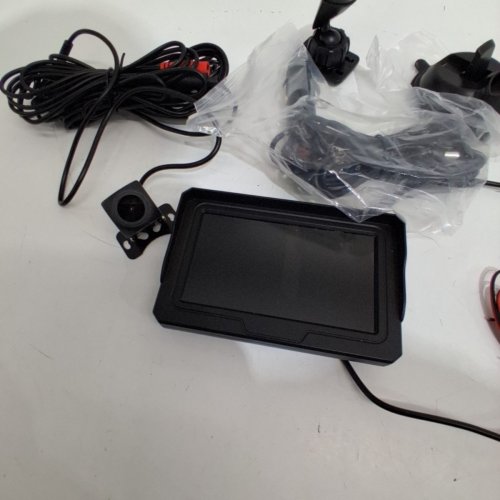JANSITE AHD REAR VIEW BACK UP CAMERA - 1080P HD CAR REVERSE CAMERA KIT, 4.3'' LCD MONITOR, SUPER NIGHT VISION - BLACK (MODEL: P056) image 3