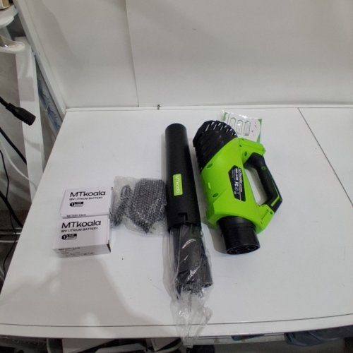 MTKOALA CORDLESS LEAF BLOWER - 20 V - GREEN/BLACK (MODEL:LB-8199) image 2