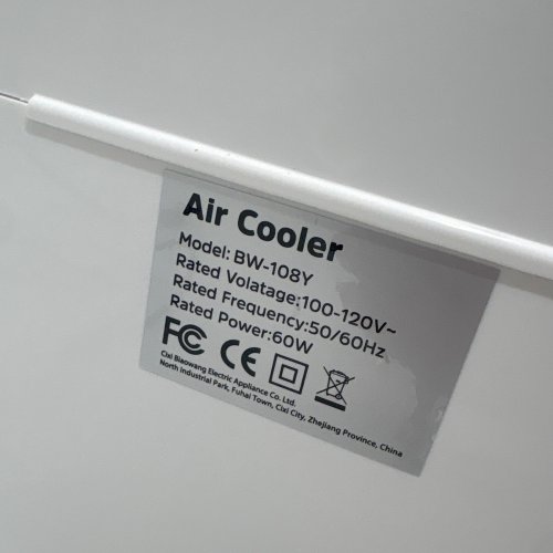 3-IN-1 EVAPORATIVE AIR COOLER WITH 4 MODES AND 3 SPEEDS - 8 L - WHITE (MODEL: BW-108Y) image 3