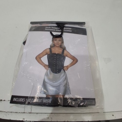 WOMEN'S DARK TEMPTATION BUSTIER - OSFM - BLACK (STYLE: 19481A) image 2