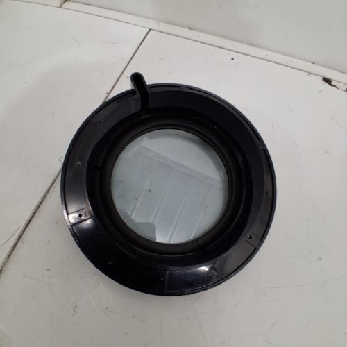 MARINE GRADE ROUND PORTHOLE WINDOW HATCH FOR BOATS - 6.33" X 3.54" - BLACK image 3