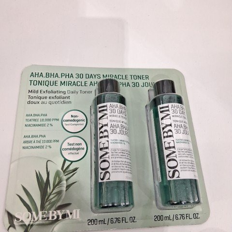 2PK SOME BY MI 30 DAY MIRACLE TONER WITH AHA,BHA,PHA & 2% NIACINAMIDE - 200ML/EACH image 2