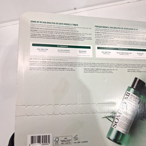 2PK SOME BY MI 30 DAY MIRACLE TONER WITH AHA,BHA,PHA & 2% NIACINAMIDE - 200ML/EACH image 3