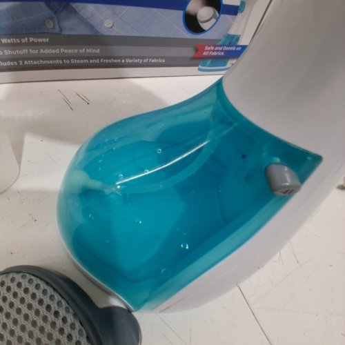 4PC BEAUTURAL HANDHELD CLOTHING STEAMER - 1200W - AQUA/WHITE (MODEL: 722NA-0001) image 4