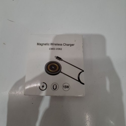 MAGNETIC WIRELESS CHARGER - 15W - BLACK (MODEL: CWD-V062) image 2