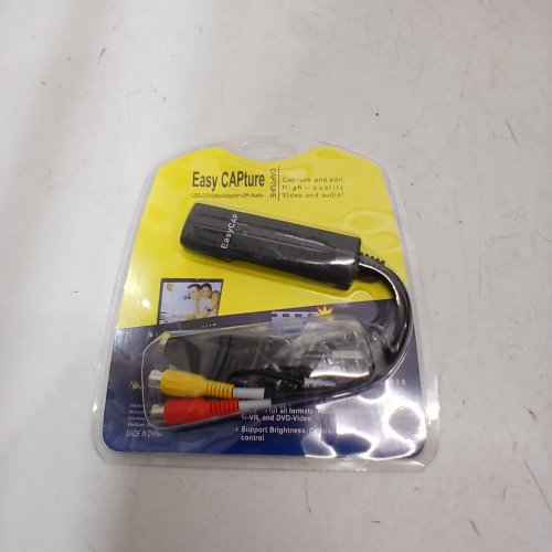 EASYCAP COMPOSITE / S-VIDEO AND AUDIO USB CAPTURE DEVICE - USB 2.0 - BLACK image 2