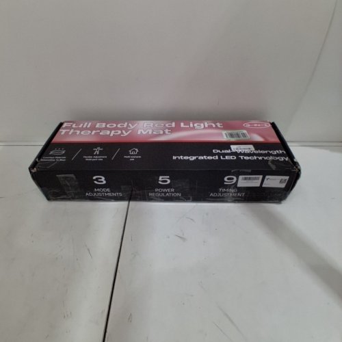 KAOUDT DUAL WAVELENGTH TPU RED LIGHT BLANKET WITH 2600 LEDS (660NM & 850NM) - 72" X 33.6" - BLACK (MODEL: HGSD) image 5
