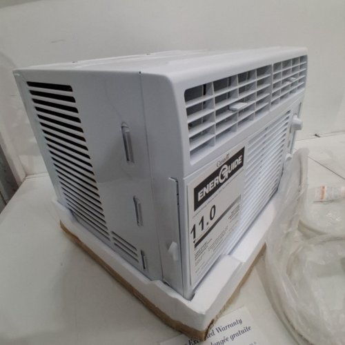 GE APPLIANCES ELECTRONIC WINDOW AIR CONDITIONER - 5,000 BTU - 150SQ.FT - WHITE (MODEL: AWAS05BWFC) image 4