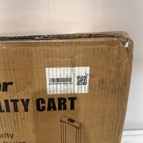DKENICOR FOLDING UTILITY CART ON WHEELS - 65L - BLACK image 5