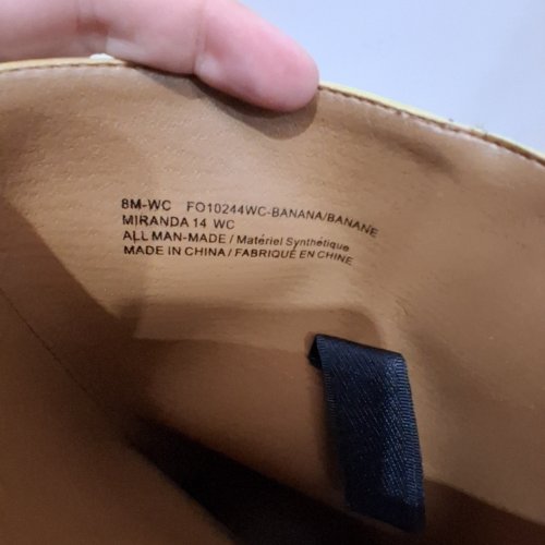 WOMEN'S FRYE AND CO. BOOTS - 8M - BANANA (MODEL: MIRANDA 14 WC) image 5