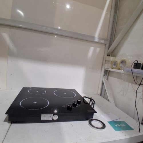 VBGK ELECTRIC COOKTOP WITH TOUCH CONTROL AND KNOBS - 24" - 22V - BLACK (MODEL: DT3-3) image 2
