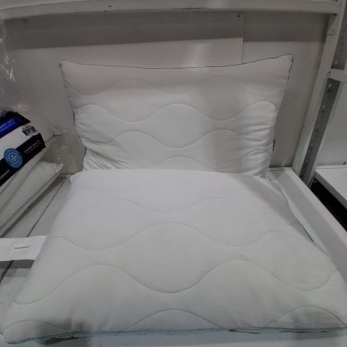 2PK BELOW ZERO SHREDDED MEMORY FOAM AND FIBRE COOLING PILLOW - WHITE - (MODEL: 2893207) image 2