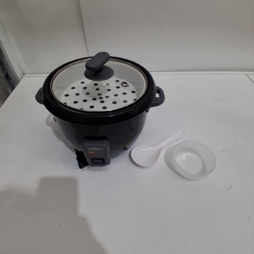 SALTON AUTOMATIC RICE COOKER AND STEAMER - 10 CUPS - BLACK - (MODEL: RC2088) image 5