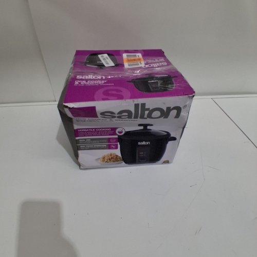 SALTON AUTOMATIC RICE COOKER AND STEAMER - 10 CUPS - BLACK - (MODEL: RC2088) image 6