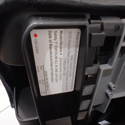 SAFETY 1ST EVERSLIM ALL IN ONE CONVERTIBLE CAR SEAT - DUNES EDGE (MODEL: 22440CHAS) image 2