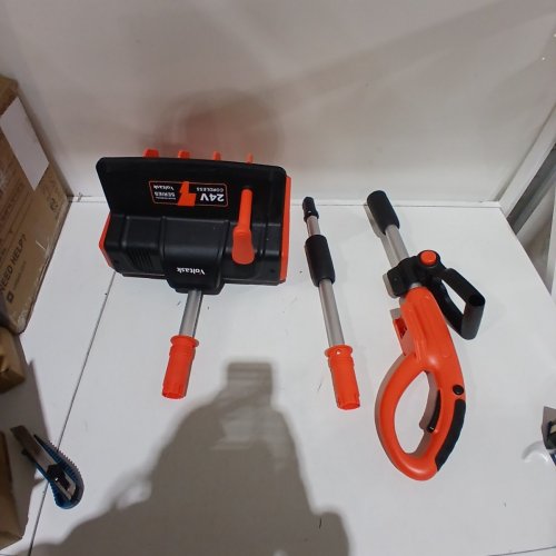 VOLTASK CORDLESS ELECTRIC SNOW SHOVEL - 13" - 24V *TOOL ONLY* BLACK/ORANGE (MODEL: CSS001-130OR-CAVK) image 2