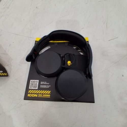 SKULLCANDY ICON 180 WIRED HEADPHONES -BLACK image 3