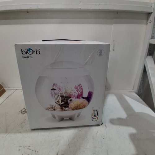 BIORB HALO 15 AQUARIUM WITH MULTI COLOUR LED LIGHT - 15L - WHITE (MODEL: HALO 15) image 5