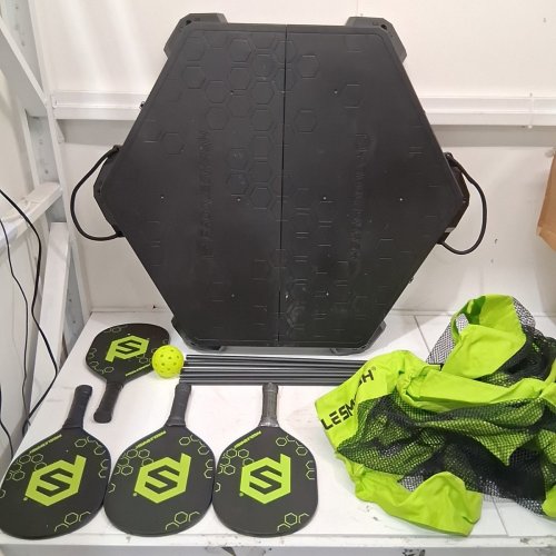 PADDLESMASH – OUTDOOR PICKLEBALL YARD GAME - GREEN - (MODEL: 1001) image 3