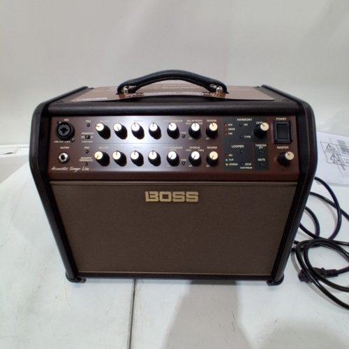 BOSS ACOUSTIC SINGER LIVE AMPLIFIER - 60W - 6.5" WOOFER - BROWN (MODEL: ACS-LIVE) image 3