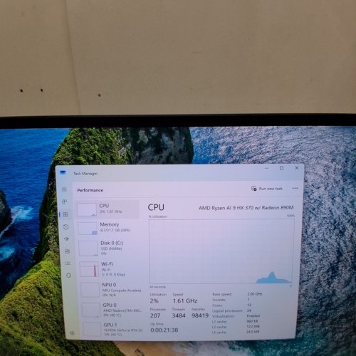 ASUS ROG ZEPHYRUS G14 GAMING LAPTOP 14" OLED QHD | AMD RYZEN AI 9 HX 370 | GEFORCE RTX 5070 TI | 32GB RAM, 1TB SSD | WINDOWS 11 HOME - (MODEL: GA403WR-DH96) image 6