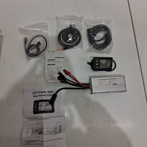 ELECTRIC BIKE MOTOR CONTROLLER - DC MOTO CONTROLLER BY LITHIUM BATTERY - 22A - DC 36V / 48V image 2