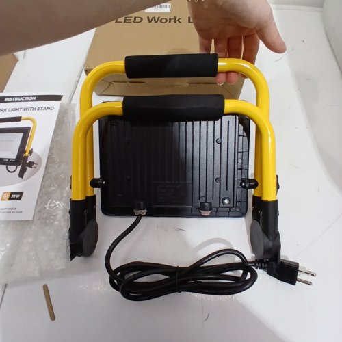 WATERPROOF LED WORK LIGHT - 70W - 10000LM - BLACK/YELLOW image 4