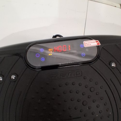 TAEVNO BLUETOOTH VIBRATION PLATE EXERCISE MACHINE - 450LB CAPACITY - BLACK image 2