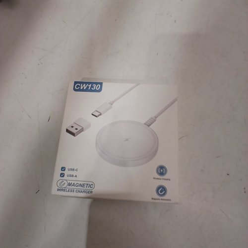 BENFEI 2-IN-1 MAGENETIC WIRELESS CHARGER USB-A / USB-C - 15W OUTPUT - BLACK - (MODEL: CW130) image 2