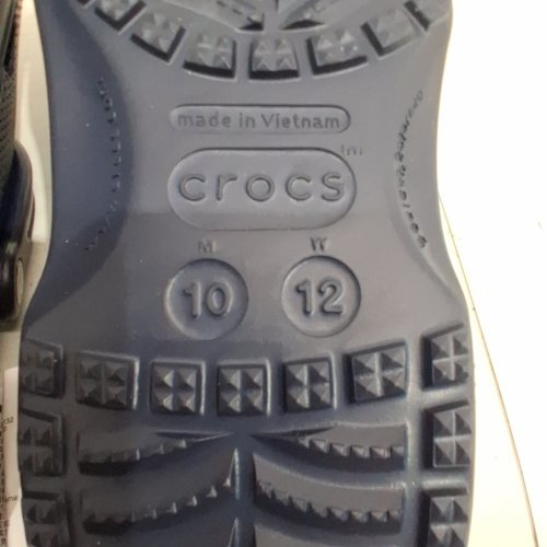 CROCS CLASSIC CLOGS - M10/W12 - NAVY (MODEL: 10001) image 6