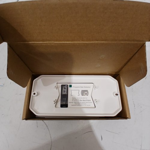 WILDPULSE RV PROPANE GAS AND CARBON MONOXIDE DETECTOR - WHITE (MODEL:R501) image 2
