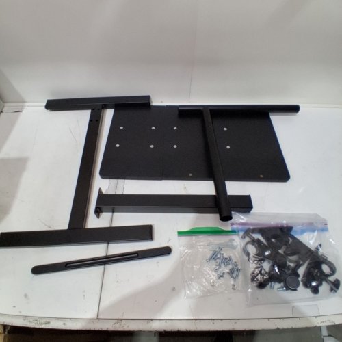 TIGERDAD BEDSIDE TILTING DESK ROLLING LAPTOP STAND - 24"-35" - BLACK (MODEL: 0203) image 3