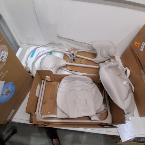 GRACO SLIM SPACES COMPACT BABY SWING - GREY (MODEL:2231535) image 3